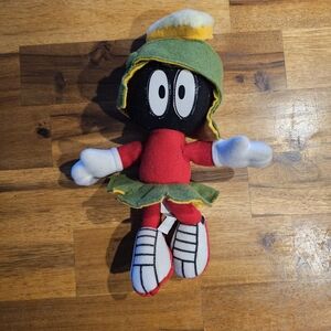 Vintage 1997 Looney Tunes Marvin the Martian Stuffed Doll Toy ACE Plush